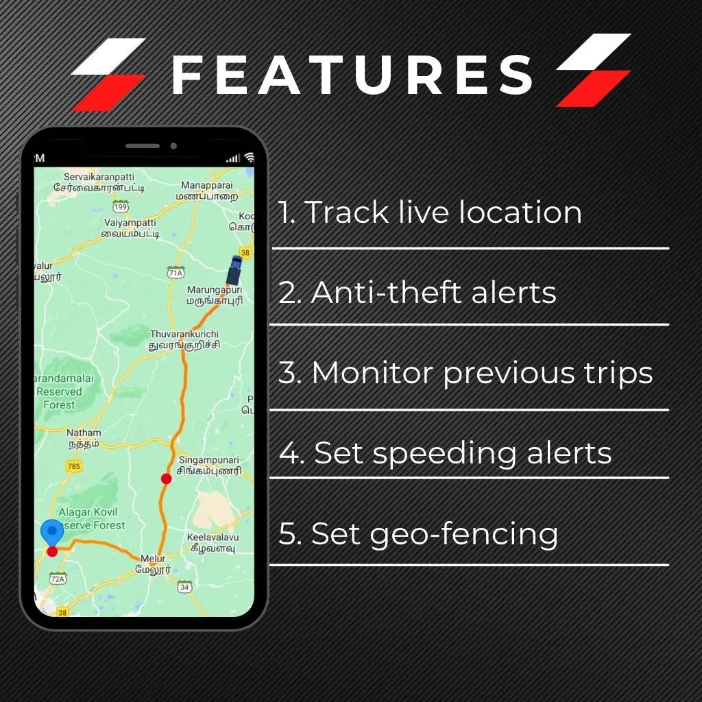 TrackX Magnetic GPS with Free Airtel SIM