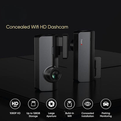 TrackX Dashcam with 2K 1440p HD Resolution