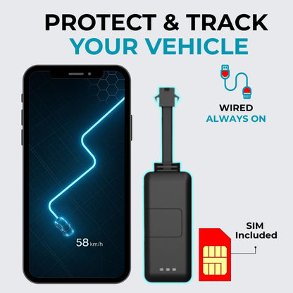 TrackX® Wired GPS Tracker | For Cars, Bikes & Trucks