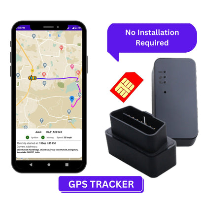 TrackX Wireless OBD GPS with FREE Airtel SIM - TrackX India