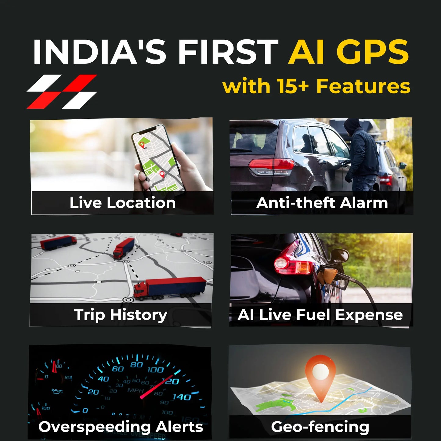 TrackX Magnetic GPS with Airtel SIM